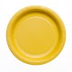 Yellow Paper Dinner Plates