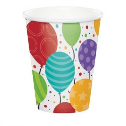 Balloons Paper Cups