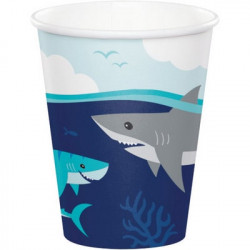 Shark Party Cups