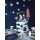 Space Party Cake Topper decoration Kit 