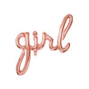Palloncino foil "Girl" oro rosa