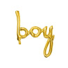 Palloncino foil "Boy" oro