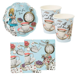 Alice in the Wonderland Party Set