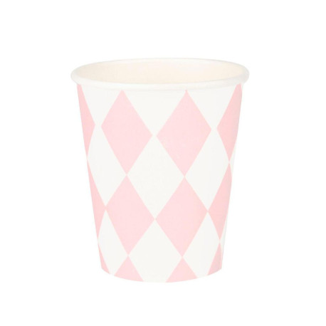 Bicchieri Rombi Rosa