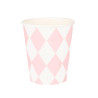 Light Pink Diamonds Cups