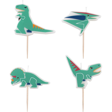 Set Candeline Dinosauri