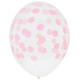 Printed Confetti Balloons Pink