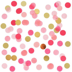 Rose and Gold Confetti Mix 