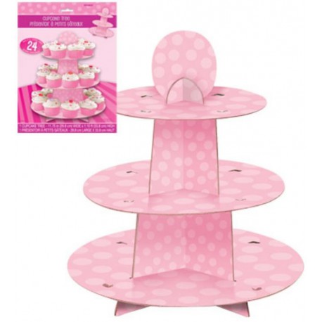 Alzata per Cupcakes Azzurra