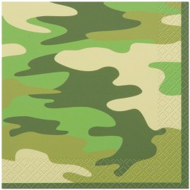 Camouflage Lunch Napkins