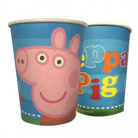 Bicchieri in carta Peppa Pig