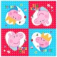 Peppa Pig and George Lunch Napkins
