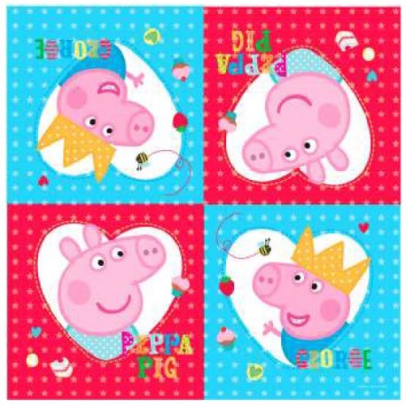 Tovglioli Peppa Pig e George