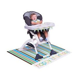 Sweet at One Boy Plastic High Chair Kit