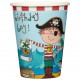 Birthday Pirate Paper Cups