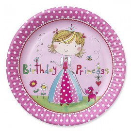 Birthday Princess Plates
