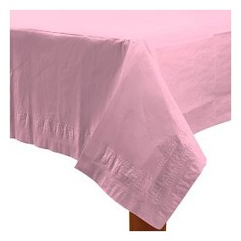Pink Paper Tablecover