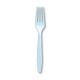 Pastel Blue Premium Plastic Forks 24pc